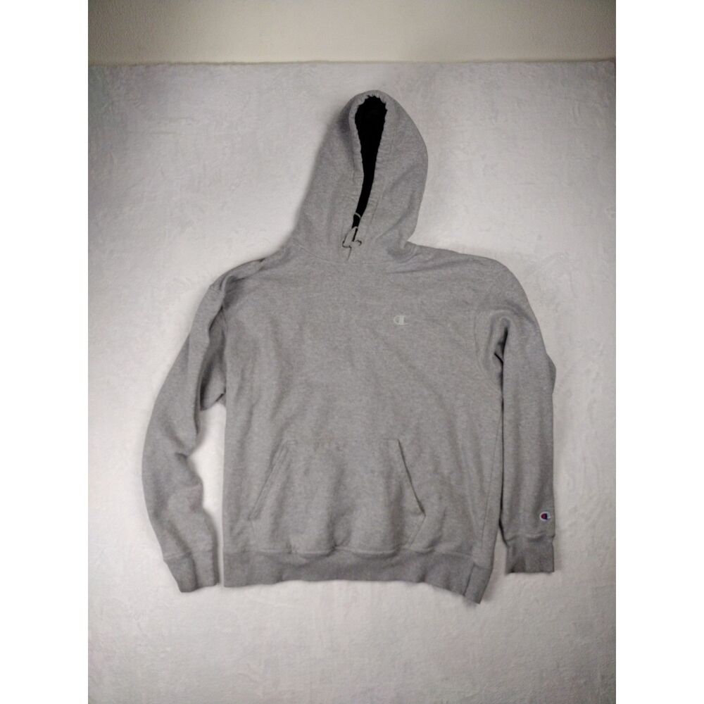Unisex Style Champion Sweater Adult Gray Casual Outdoors Hoodie‎ Sweatshirt XL